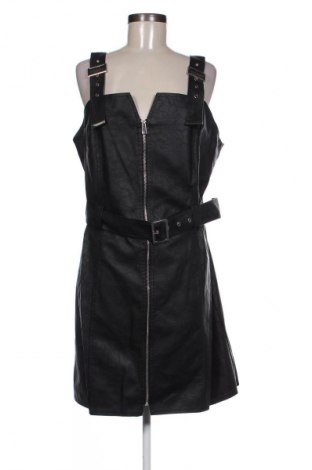 Lederkleid River Island, Größe XL, Farbe Schwarz, Preis € 16,99