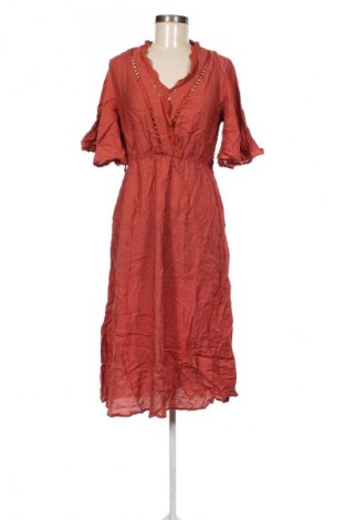 Rochie de piele SHEIN, Mărime M, Culoare Maro, Preț 70,99 Lei