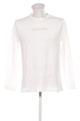 Bluză de bărbați Calvin Klein, Mărime S, Culoare Alb, Preț 221,99 Lei