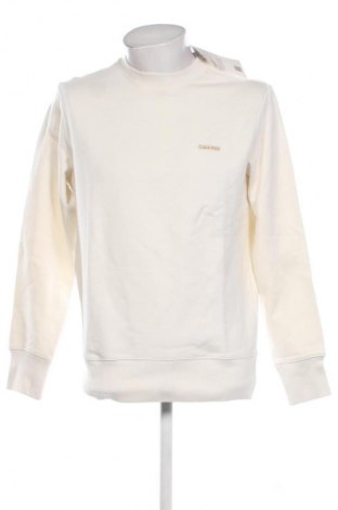 Bluză de bărbați Calvin Klein Jeans, Mărime M, Culoare Ecru, Preț 312,99 Lei