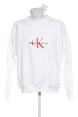 Ανδρική μπλούζα Calvin Klein Jeans, Μέγεθος M, Χρώμα Λευκό, Τιμή 74,99 €