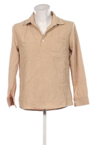 Herren Shirt Zaful, Größe M, Farbe Beige, Preis € 5,99