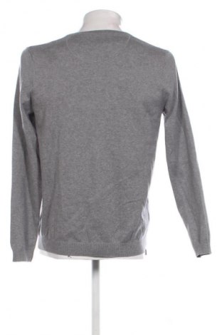 Herren Strickjacke 17 & Co., Größe M, Farbe Grau, Preis € 20,00