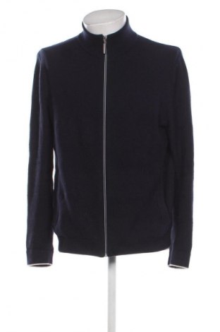 Herren Strickjacke Marks & Spencer Blue Harbour, Größe L, Farbe Blau, Preis € 17,99