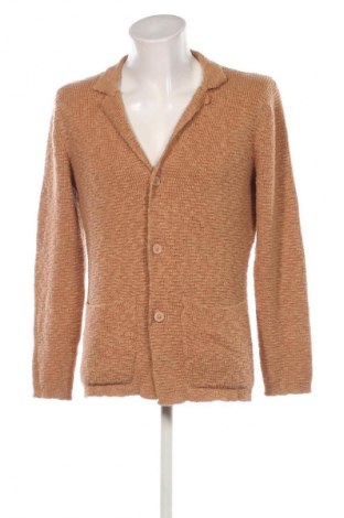 Herren Strickjacke United Colors Of Benetton, Größe L, Farbe Orange, Preis € 24,49
