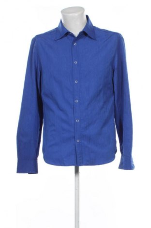 Ανδρικό πουκάμισο Armani Exchange, Μέγεθος M, Χρώμα Μπλέ, Τιμή 34,71 €