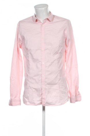 Męska koszula Jack & Jones, Rozmiar XL, Kolor Różowy, Cena 51,99 zł