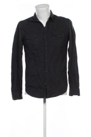 Ανδρικό πουκάμισο Pull&Bear, Μέγεθος S, Χρώμα Γκρί, Τιμή 8,99 €