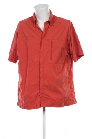 Pánská košile  Quechua, Velikost 3XL, Barva Červená, Cena  371,00 Kč