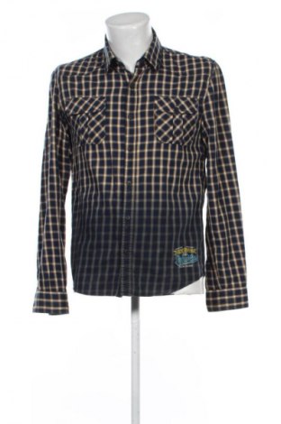 Ανδρικό πουκάμισο Retro Jeans, Μέγεθος L, Χρώμα Πολύχρωμο, Τιμή 17,39 €
