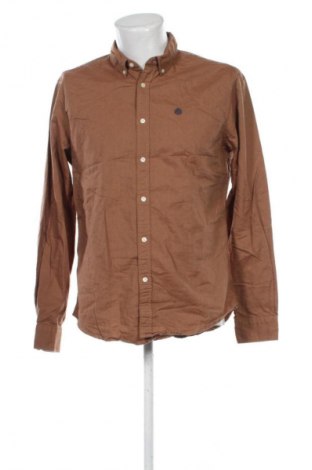 Herrenhemd Springfield, Größe L, Farbe Braun, Preis € 21,99