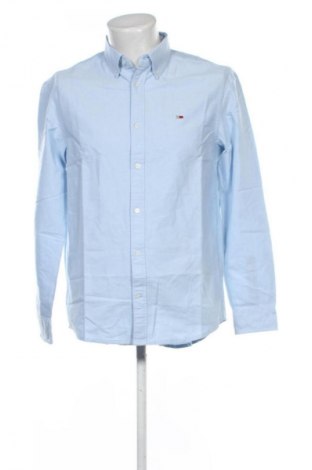 Férfi ing Tommy Jeans, Méret M, Szín Kék, Ár 15 169 Ft