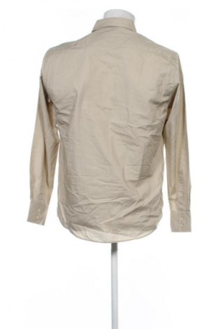 Herrenhemd Unbranded, Größe M, Farbe Beige, Preis € 7,99