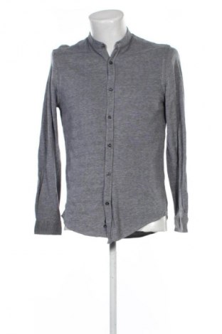 Мъжка риза Zara Man, Размер M, Цвят Сив, Цена 12,99 лв.