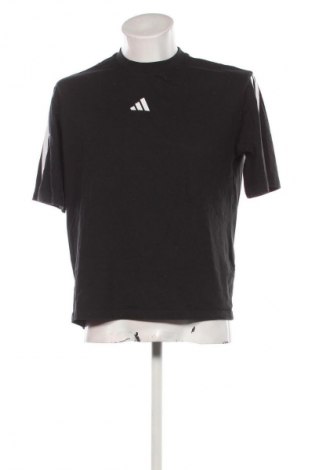 Herren T-Shirt Adidas, Größe L, Farbe Schwarz, Preis € 18,99