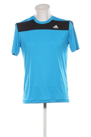 Męski T-shirt Adidas, Rozmiar M, Kolor Niebieski, Cena 65,99 zł