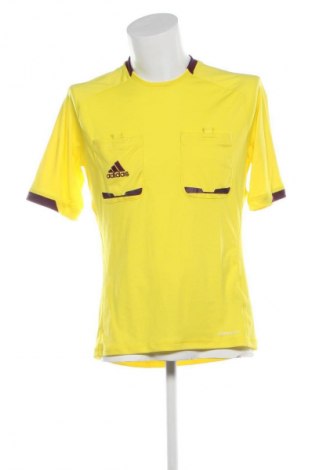 Ανδρικό t-shirt Adidas, Μέγεθος M, Χρώμα Κίτρινο, Τιμή 16,99 €