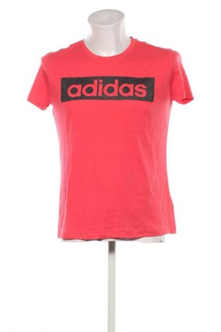 Ανδρικό t-shirt Adidas, Μέγεθος XL, Χρώμα Κόκκινο, Τιμή 14,00 €