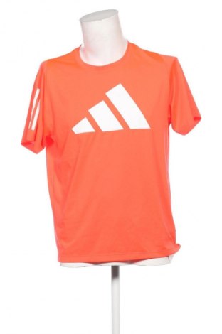 Herren T-Shirt Adidas, Größe L, Farbe Orange, Preis € 18,99