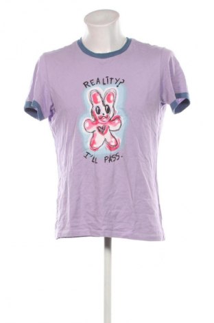 Pánské tričko  Bershka, Velikost M, Barva Fialová, Cena  309,00 Kč