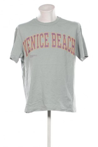 Herren T-Shirt Bershka, Größe M, Farbe Grün, Preis € 9,72
