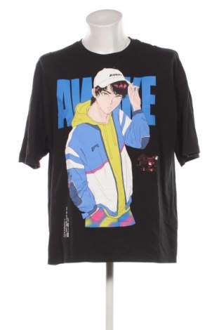 Ανδρικό t-shirt Bershka, Μέγεθος L, Χρώμα Πολύχρωμο, Τιμή 10,00 €