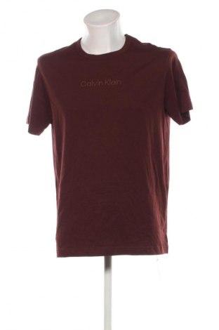 Ανδρικό t-shirt Calvin Klein, Μέγεθος M, Χρώμα Καφέ, Τιμή 14,99 €