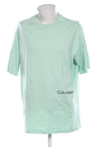 Ανδρικό t-shirt Calvin Klein, Μέγεθος XXL, Χρώμα Πράσινο, Τιμή 42,99 €