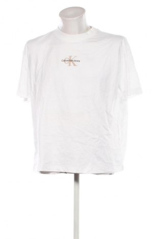 Pánske tričko  Calvin Klein Jeans, Veľkosť M, Farba Biela, Cena  48,95 €
