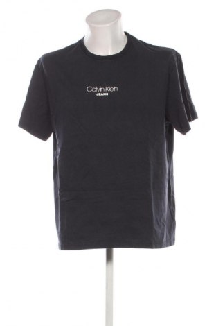 Мъжка тениска Calvin Klein Jeans, Размер L, Цвят Черен, Цена 54,99 лв.