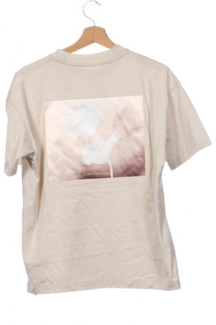 Herren T-Shirt Calvin Klein Jeans, Größe XS, Farbe Beige, Preis € 49,99