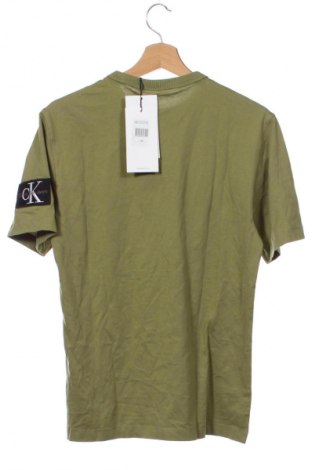 Ανδρικό t-shirt Calvin Klein Jeans, Μέγεθος XS, Χρώμα Πράσινο, Τιμή 43,99 €
