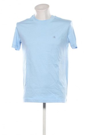 Tricou de bărbați Calvin Klein Jeans, Mărime M, Culoare Albastru, Preț 283,99 Lei