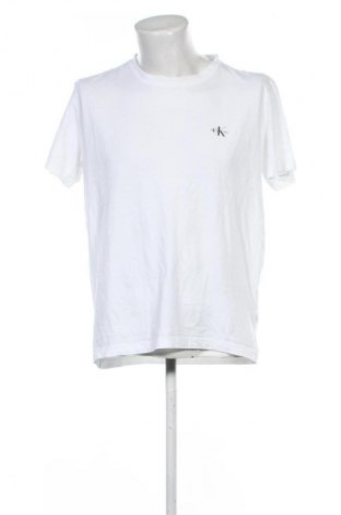 Pánské tričko  Calvin Klein Jeans, Velikost XL, Barva Bílá, Cena  1 129,00 Kč