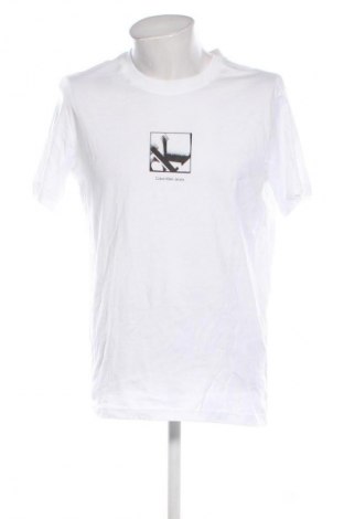 Pánske tričko  Calvin Klein Jeans, Veľkosť L, Farba Biela, Cena  24,95 €