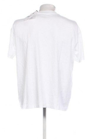 Мъжка тениска Calvin Klein Jeans, Размер M, Цвят Бял, Цена 64,99 лв.