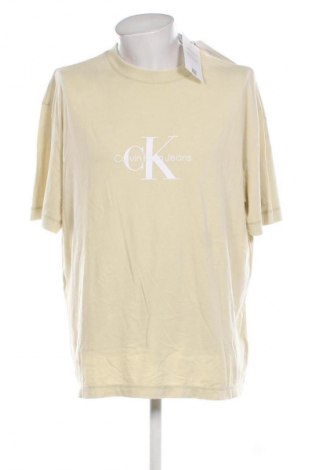 Męski T-shirt Calvin Klein Jeans, Rozmiar XL, Kolor Zielony, Cena 188,99 zł
