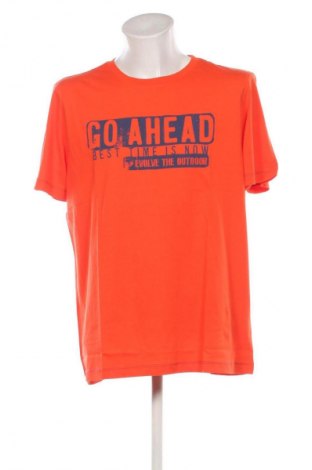 Ανδρικό t-shirt Camel Active, Μέγεθος XXL, Χρώμα Πορτοκαλί, Τιμή 28,99 €
