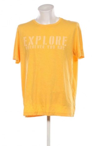Ανδρικό t-shirt Camel Active, Μέγεθος XXL, Χρώμα Κίτρινο, Τιμή 28,99 €