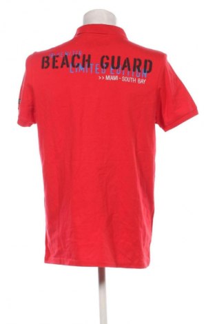 Ανδρικό t-shirt Camp David, Μέγεθος XL, Χρώμα Κόκκινο, Τιμή 30,99 €