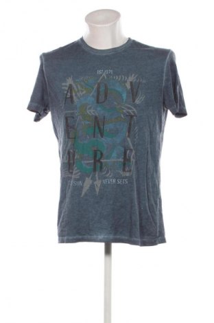 Męski T-shirt Celio, Rozmiar L, Kolor Niebieski, Cena 43,68 zł