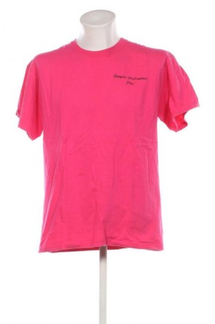 Ανδρικό t-shirt Gildan, Μέγεθος L, Χρώμα Ρόζ , Τιμή 10,00 €
