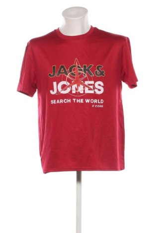 Herren T-Shirt Jack & Jones, Größe L, Farbe Rot, Preis € 9,99