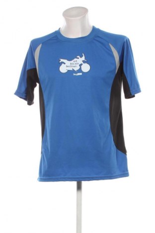 Męski T-shirt James & Nicholson, Rozmiar XL, Kolor Niebieski, Cena 31,46 zł