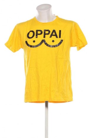 Męski T-shirt Jhk, Rozmiar XL, Kolor Żółty, Cena 34,48 zł