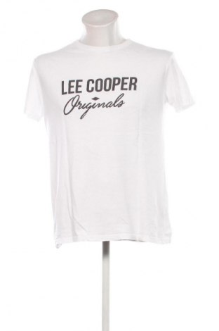 Herren T-Shirt Lee Cooper, Größe L, Farbe Weiß, Preis € 7,68