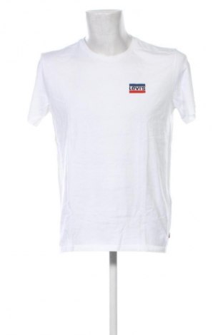 Męski T-shirt Levi's, Rozmiar L, Kolor Biały, Cena 203,99 zł