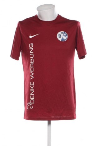 Ανδρικό t-shirt Nike, Μέγεθος L, Χρώμα Κόκκινο, Τιμή 14,00 €