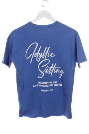 Ανδρικό t-shirt Pull&Bear, Μέγεθος XS, Χρώμα Μπλέ, Τιμή 10,99 €