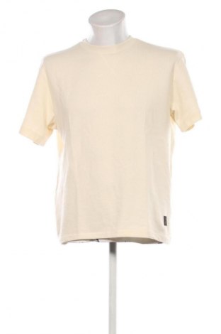 Ανδρικό t-shirt Pull&Bear, Μέγεθος M, Χρώμα Εκρού, Τιμή 10,99 €